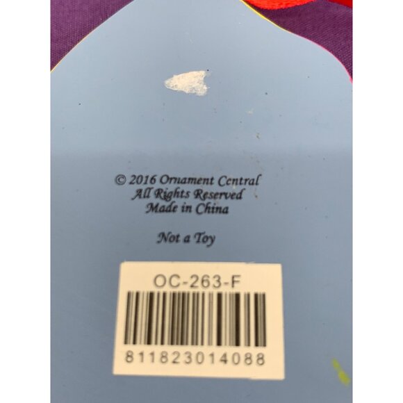 2016 Ornament Central Christmas Tree Hanger Campfire Girl Roasting Marshmallow - Picture 3 of 6